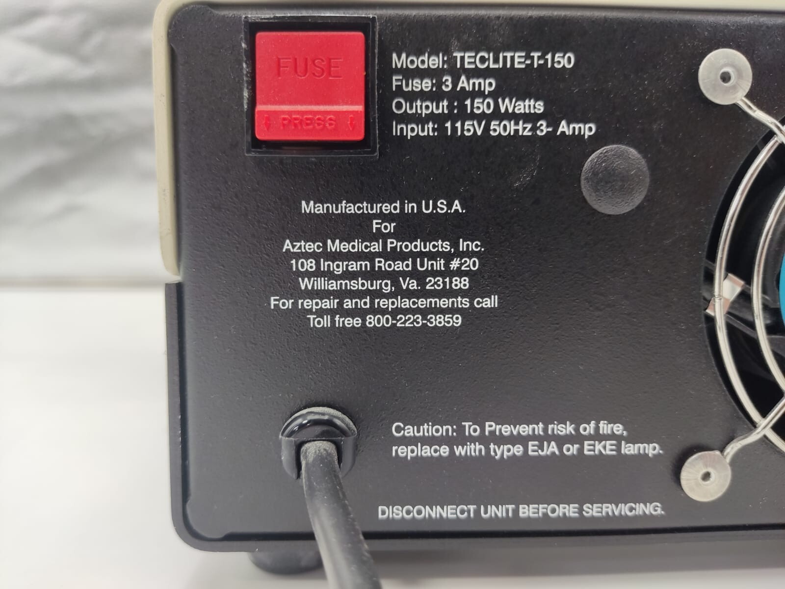 Aztec Teclite-150 Light Source