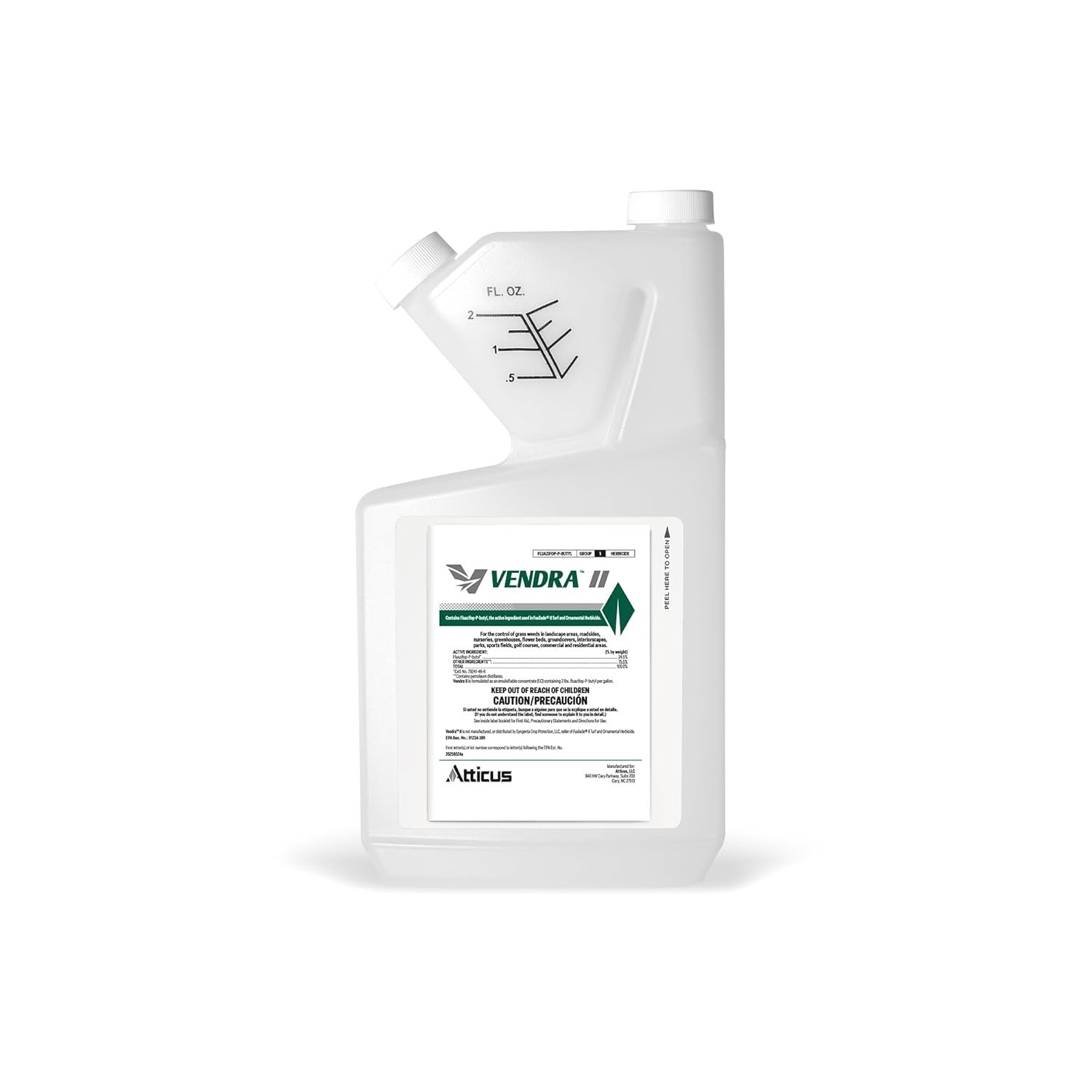 Atticus Vendra II Turf and Ornamental Selective Herbicide (32 oz) - 24.5%