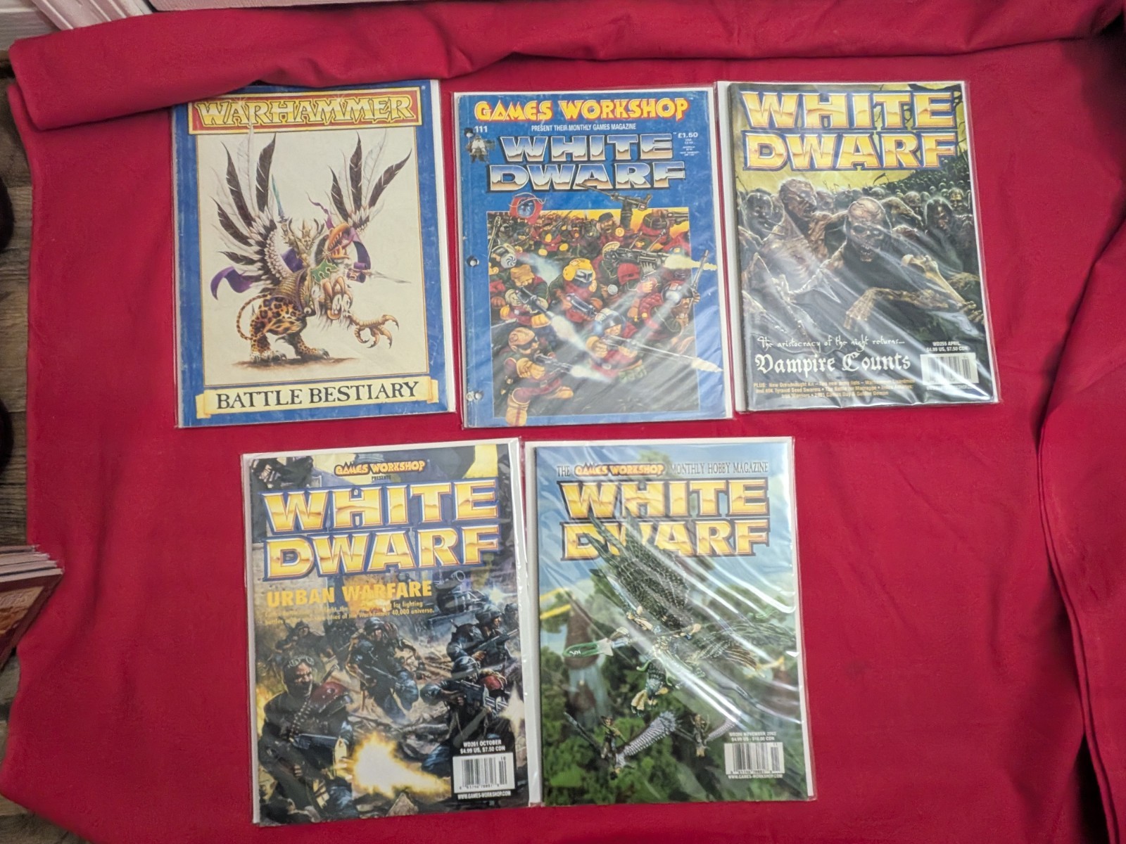 White Dwarf Games Workshop Lot 10x 2003 Warhammer Magazines