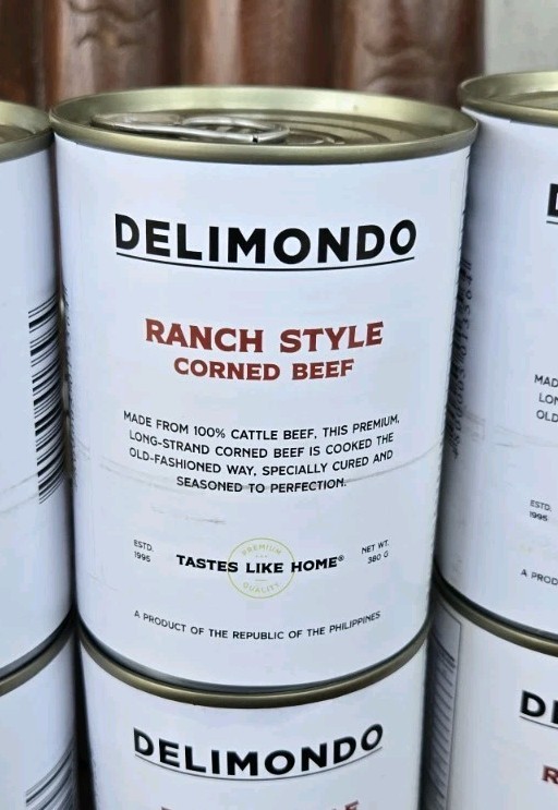Delimondo Ranch Style Corned Beef Large Size 380g New Stock 2029