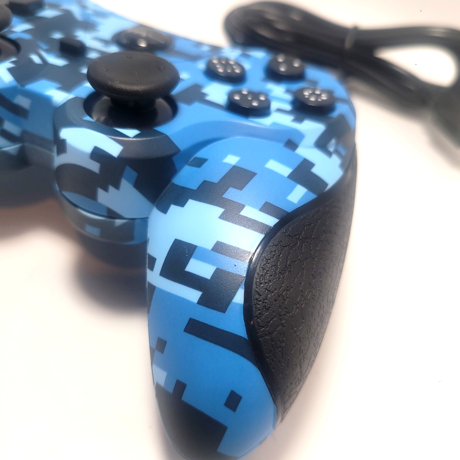 PlayStation 3 Wired Controller for PS3 / PC / USB by TTX Tech - Digicamo Blue
