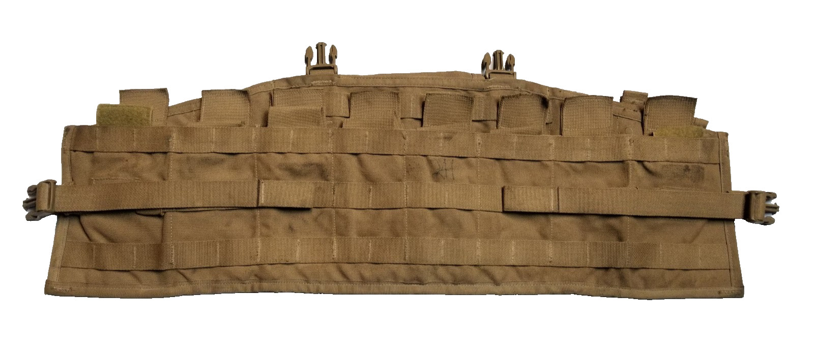 USMC Coyote Chest Rig Tactical Assault Panel TAP Vest w/ Buckle Kit NO HARNESS