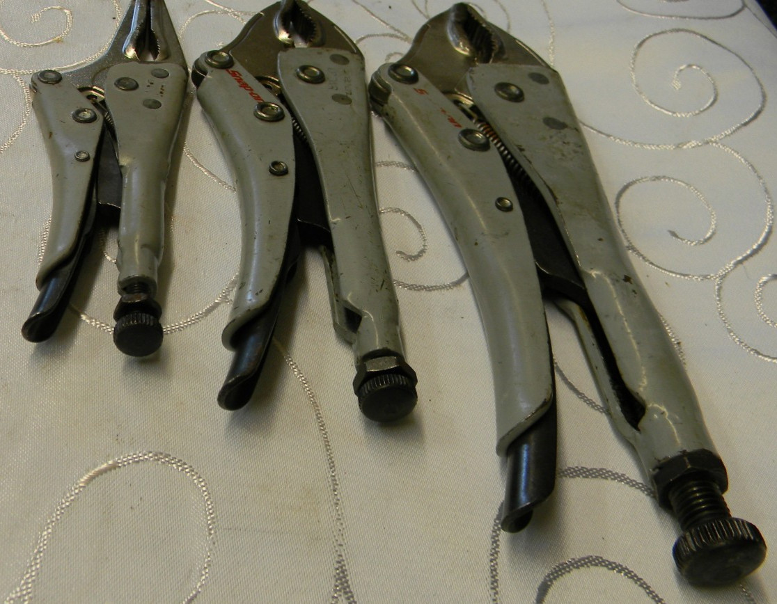SNAP-ON 3PC LOCKING PLIER COMBINATION SET #LP404