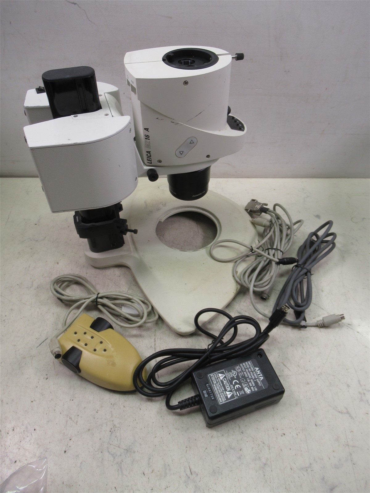 Leica MZ16 A Motorized Stereo Microscope Pod & PlanApo 1.0x Objective Lens MST31