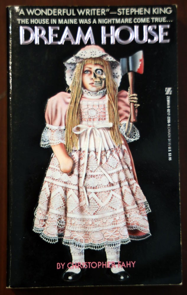 DREAM HOUSE by Christopher Fahy 1987 Vintage ZEBRA Horror Paperback 1st Printing