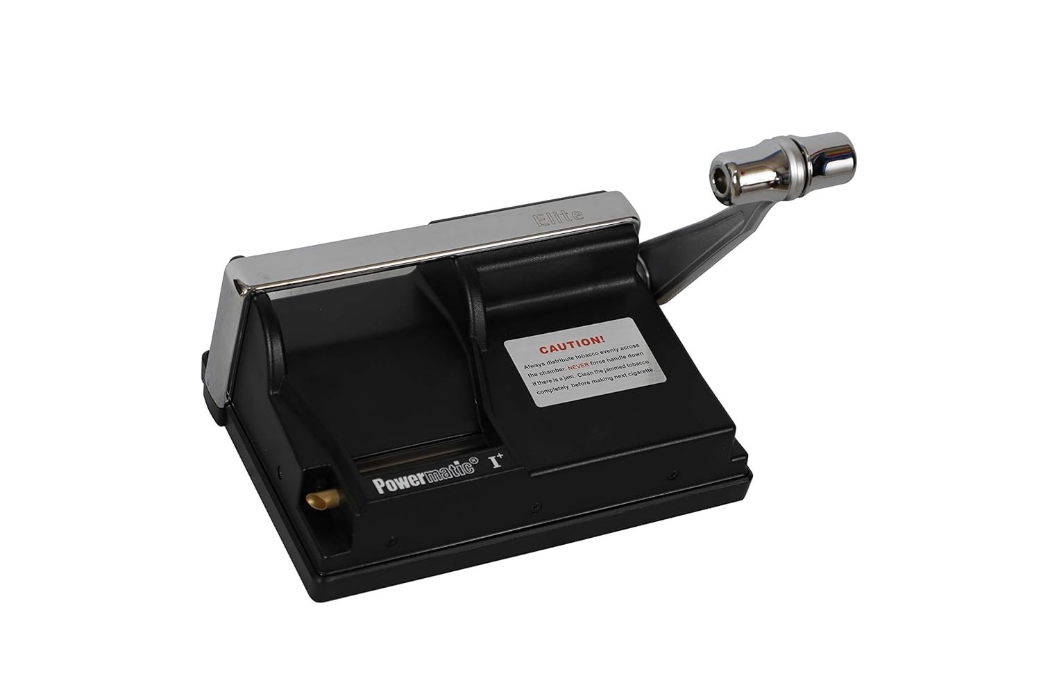 I Elite Cigarette Maker with Accessories Black Metallic