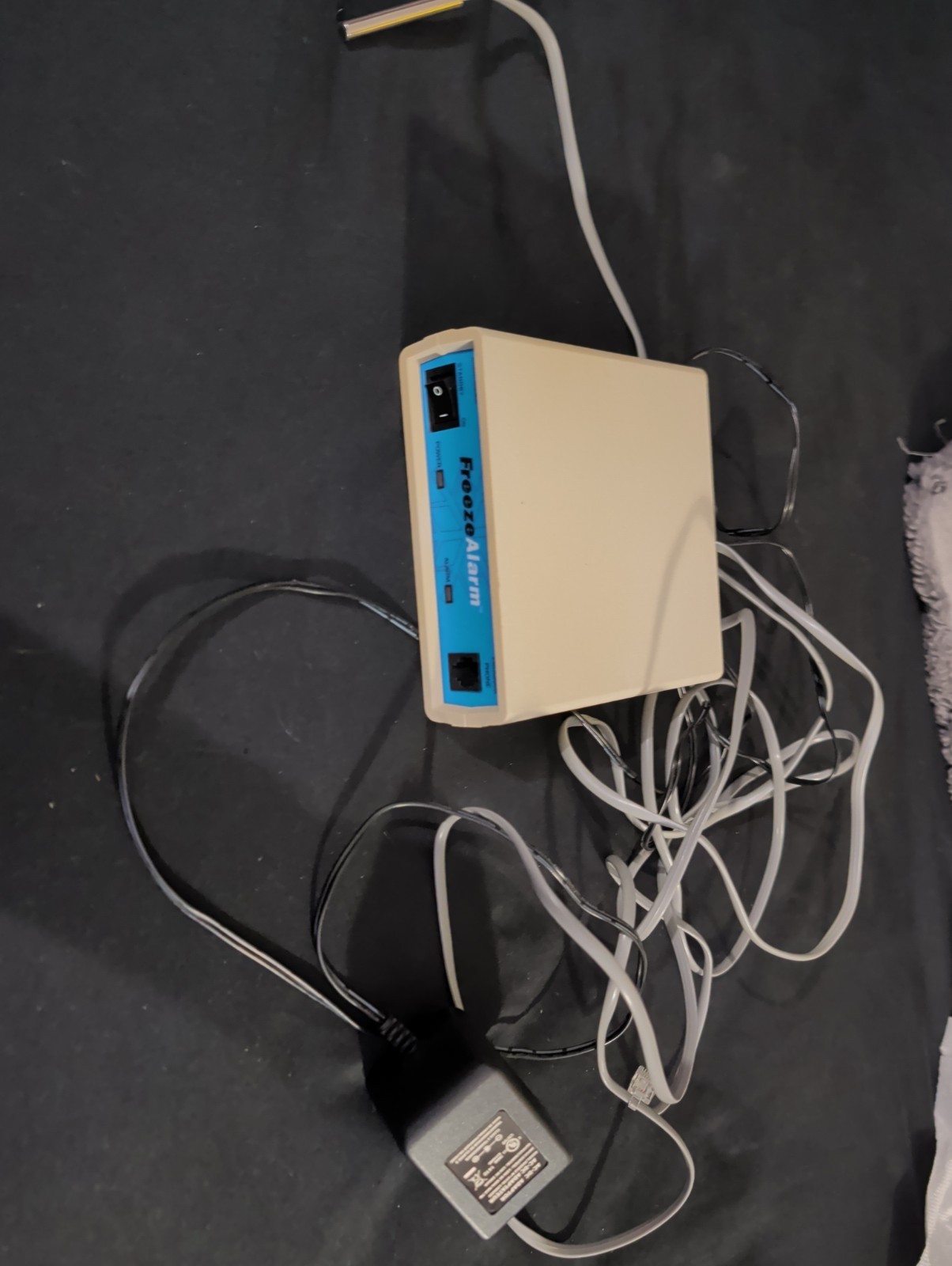 Control Products Freeze Alarm FA-I-CCA w/Power Adapter & Sensor