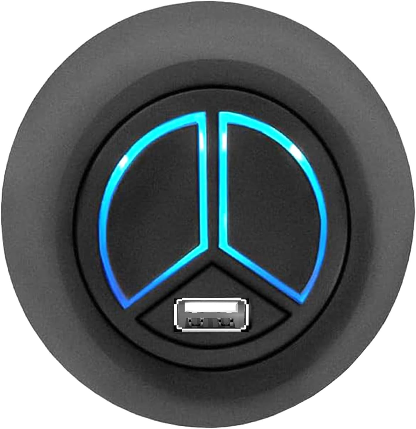 Elegant 2-Key Electric Recliner Switch with USB Charging - 5-Pin Compatibility