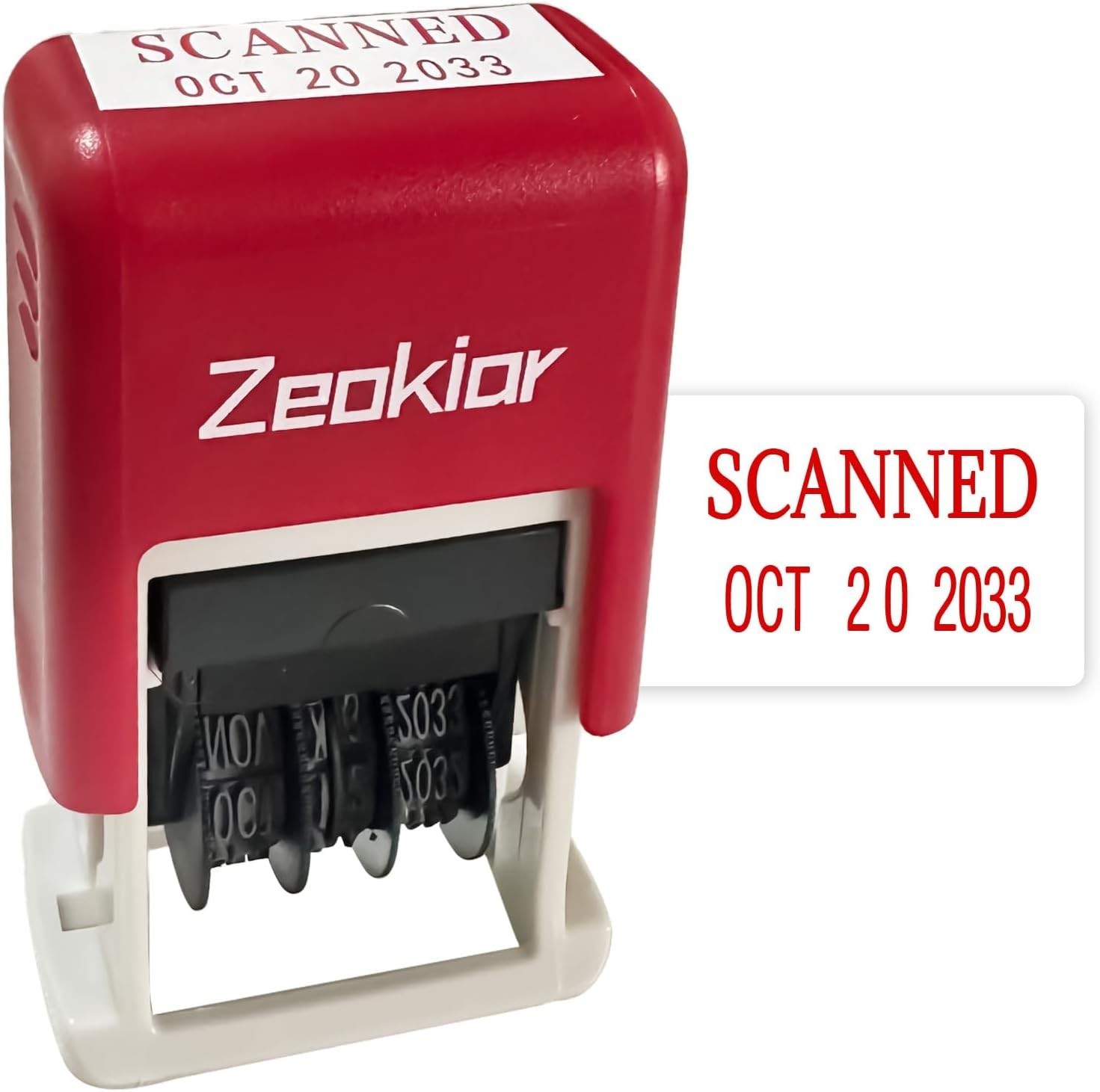 Scanned Stamp Self Inking with Date Rubber Office Date, 13 Years of Dates, Bu