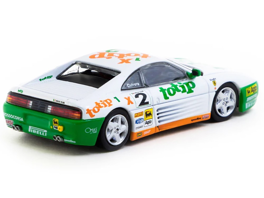 FERRARI 348 CHALLENGE #2 PAOLO CUTRERA (1993) 1/64 TARMAC WORKS T64-082-93CHA02