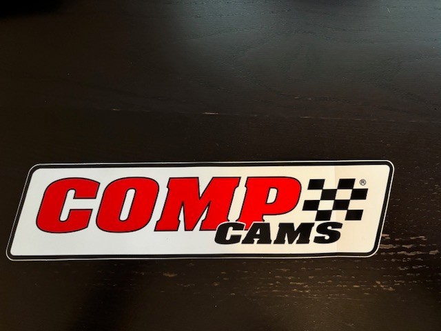 COMP CAMS Vinyl Decal Sticker 6.5"x2" Logo Racing NHRA NASCAR Car Race Camshaft