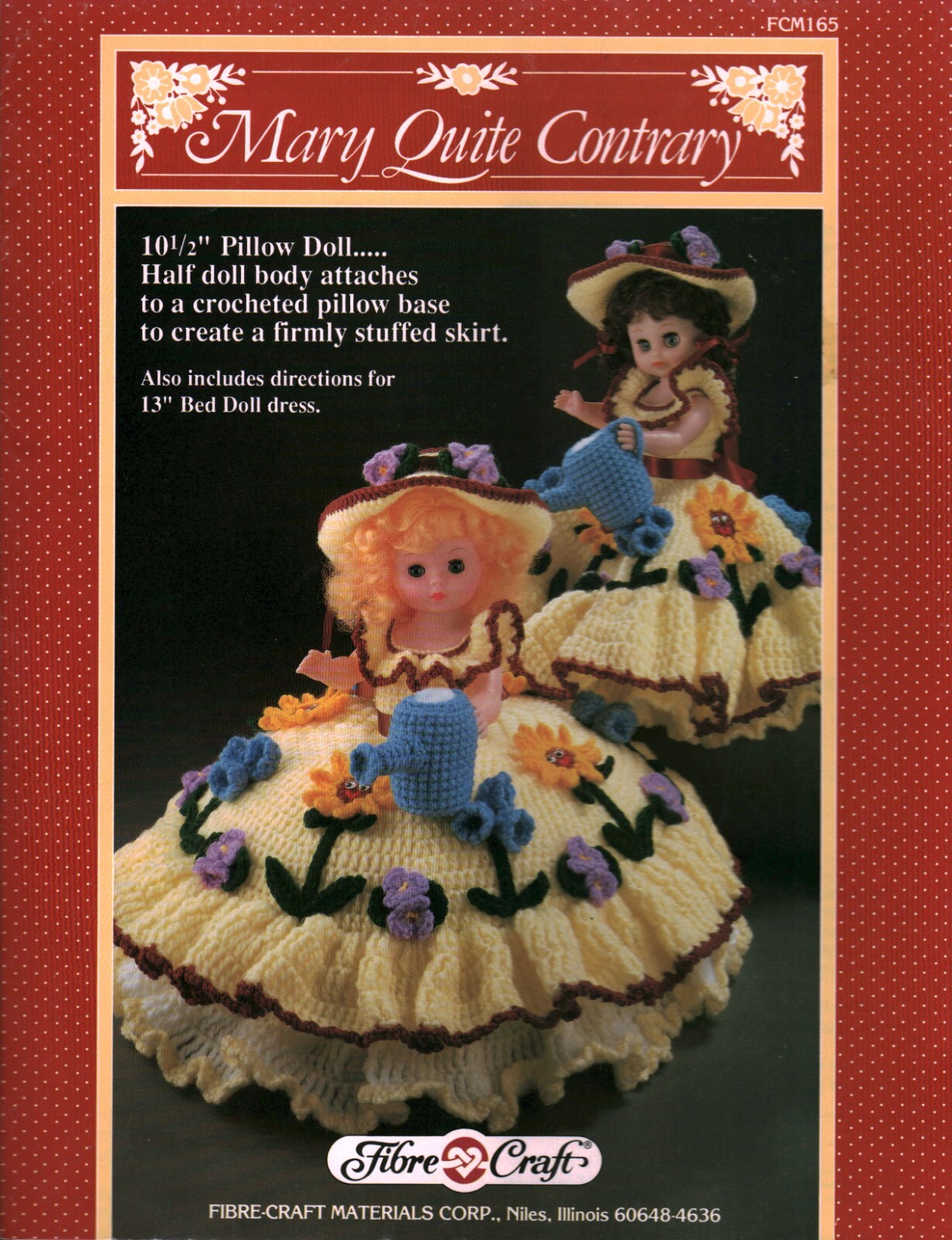 Mary Quite Contrary to Crochet Doll Clothes | Fibre Craft FCM165
