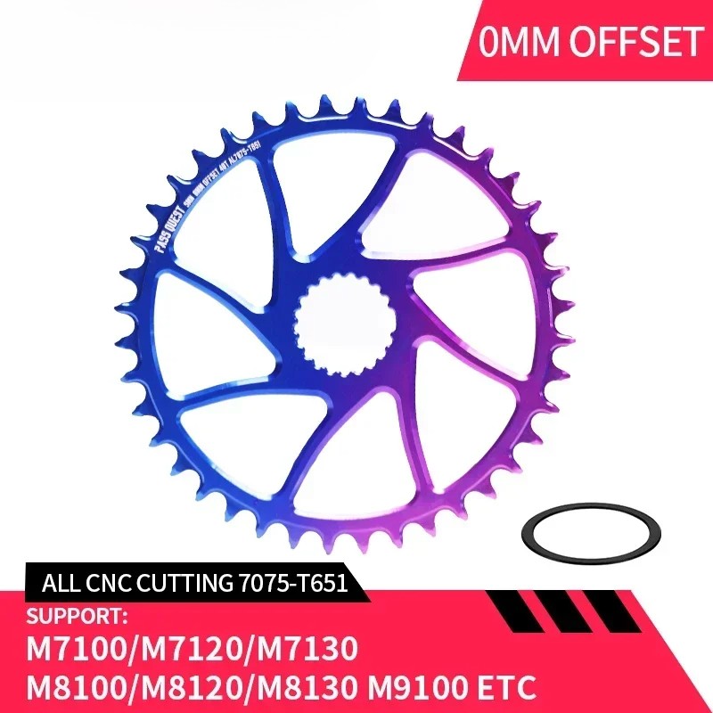 Crankset Direct Mount Chainring 30/32/34/36/38/40/42T Narrow Wide Chainwheel