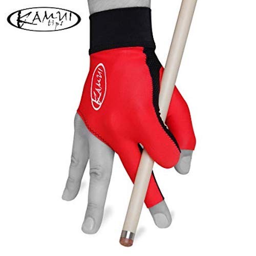 Kamui Tips Billiards Pool Glove Red - Right Hand Extra Small XS + FREE SHIP