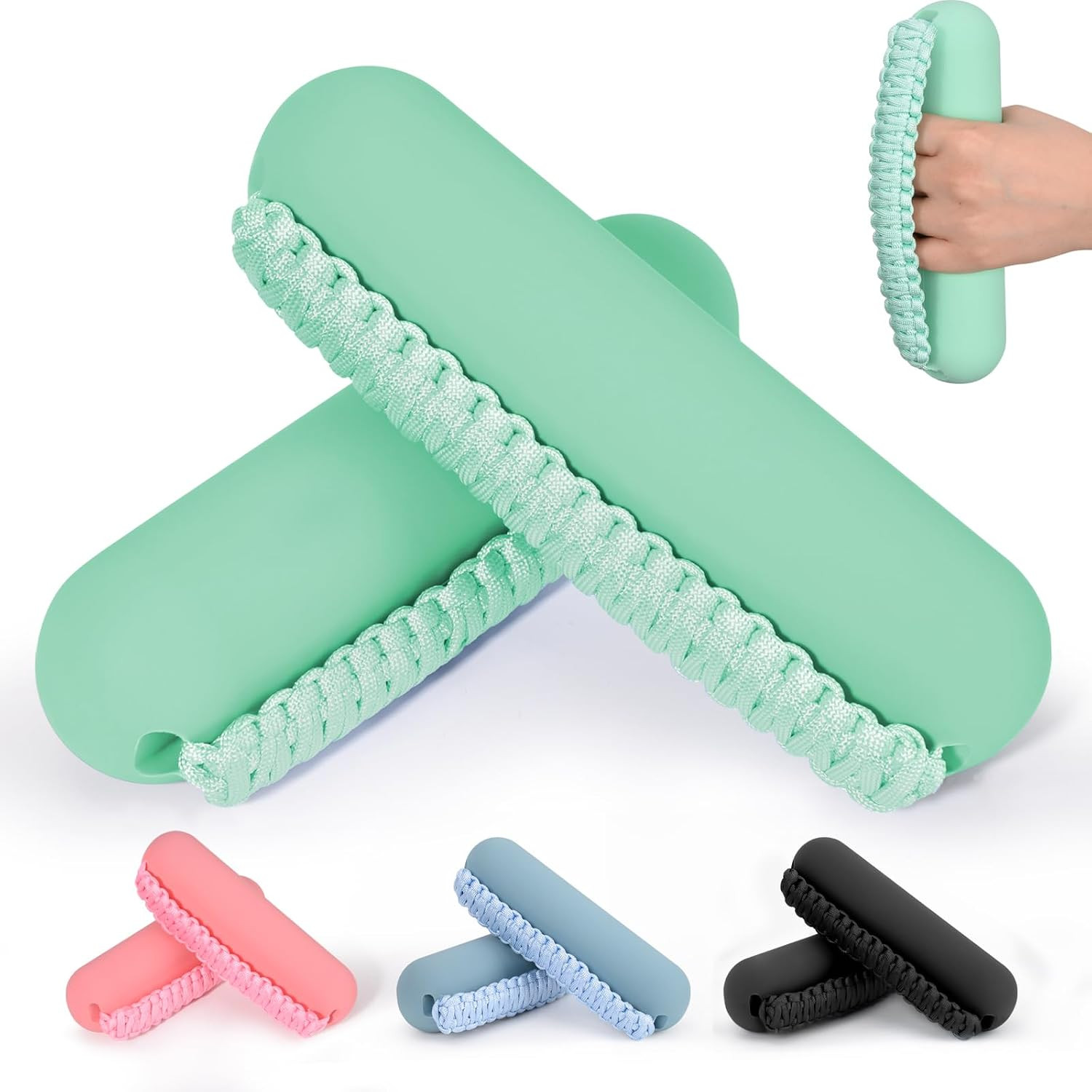 Hand Weights Set for Women Men, Soft Dumbbells of 2 x 3lbs Walking Weight with H