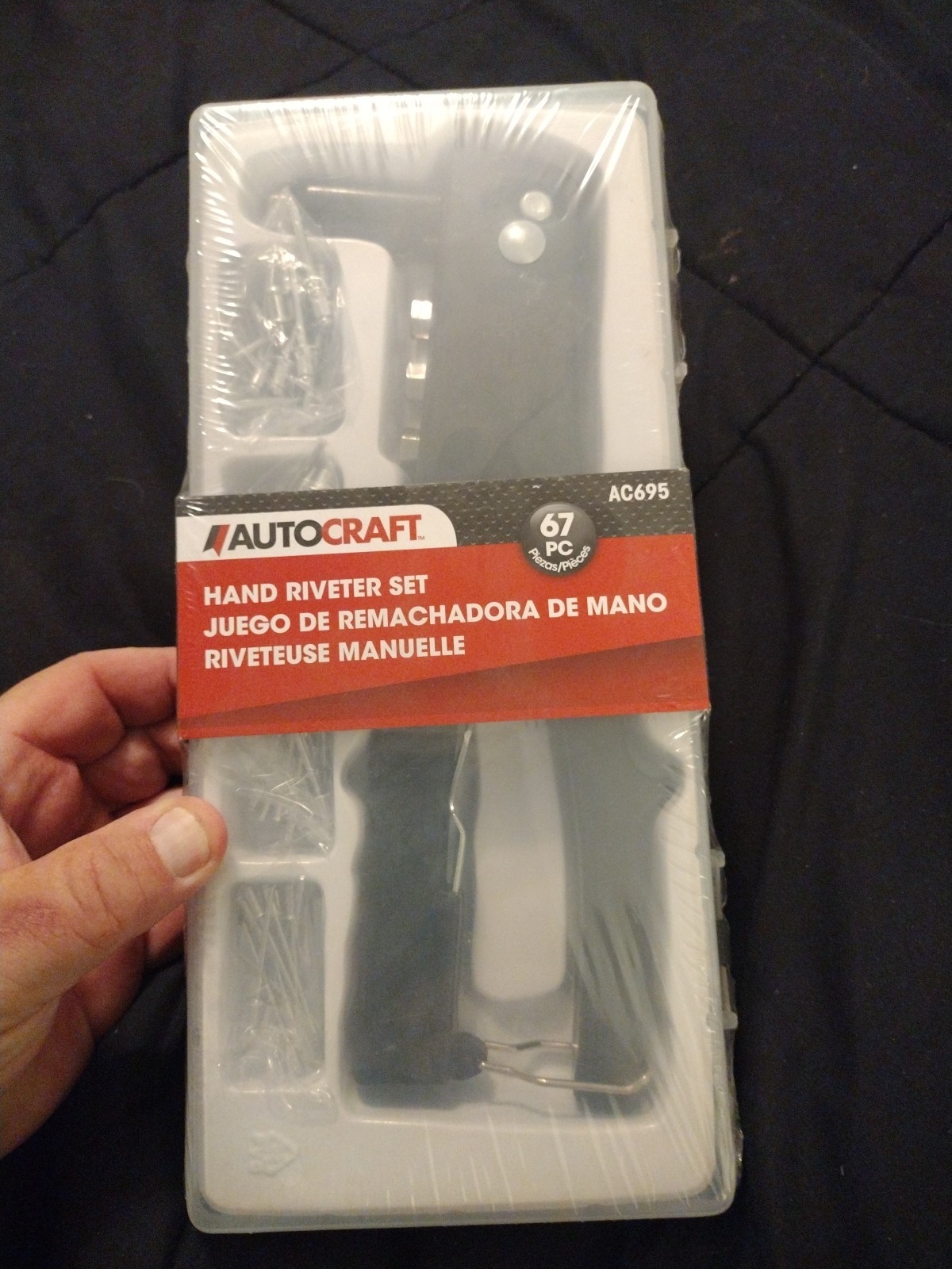 Auto Craft Hand Riveter Set 67 PC tool Set  Brand New Sealed