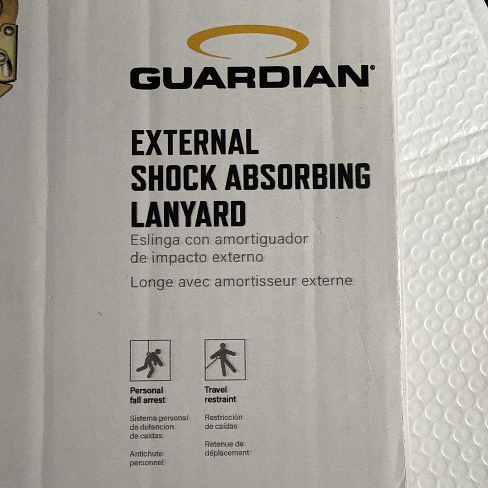 Guardian Fall Protection 01220 External Shock Lanyard