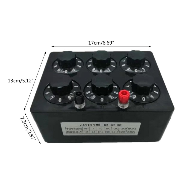 Practcial Tool Resistance Box Practical Resistance Box for Electrical Experiment