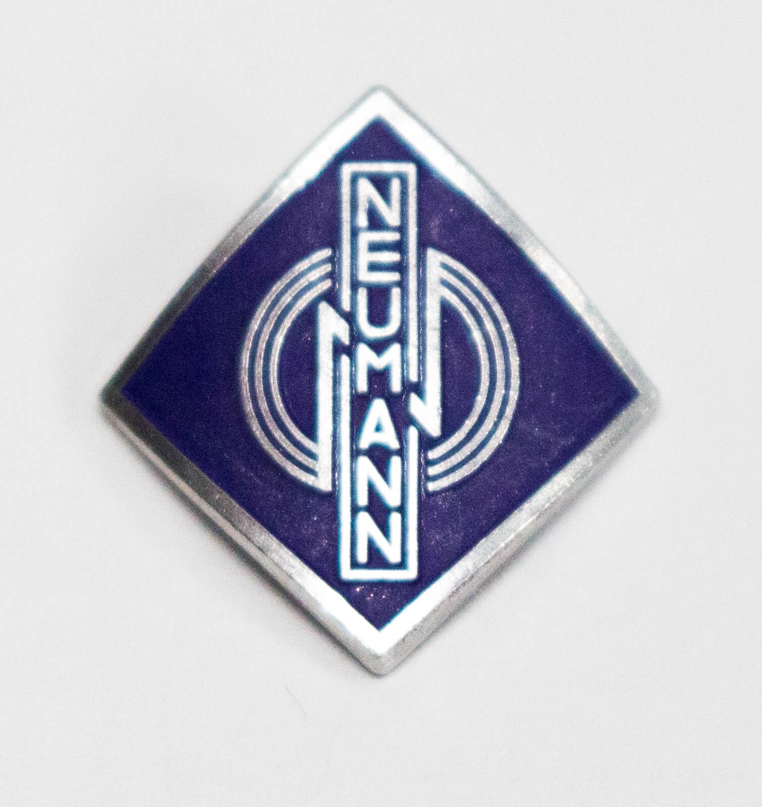 Genuine Neumann Replacement Badge for KM KMR KMS Microphone - Purple