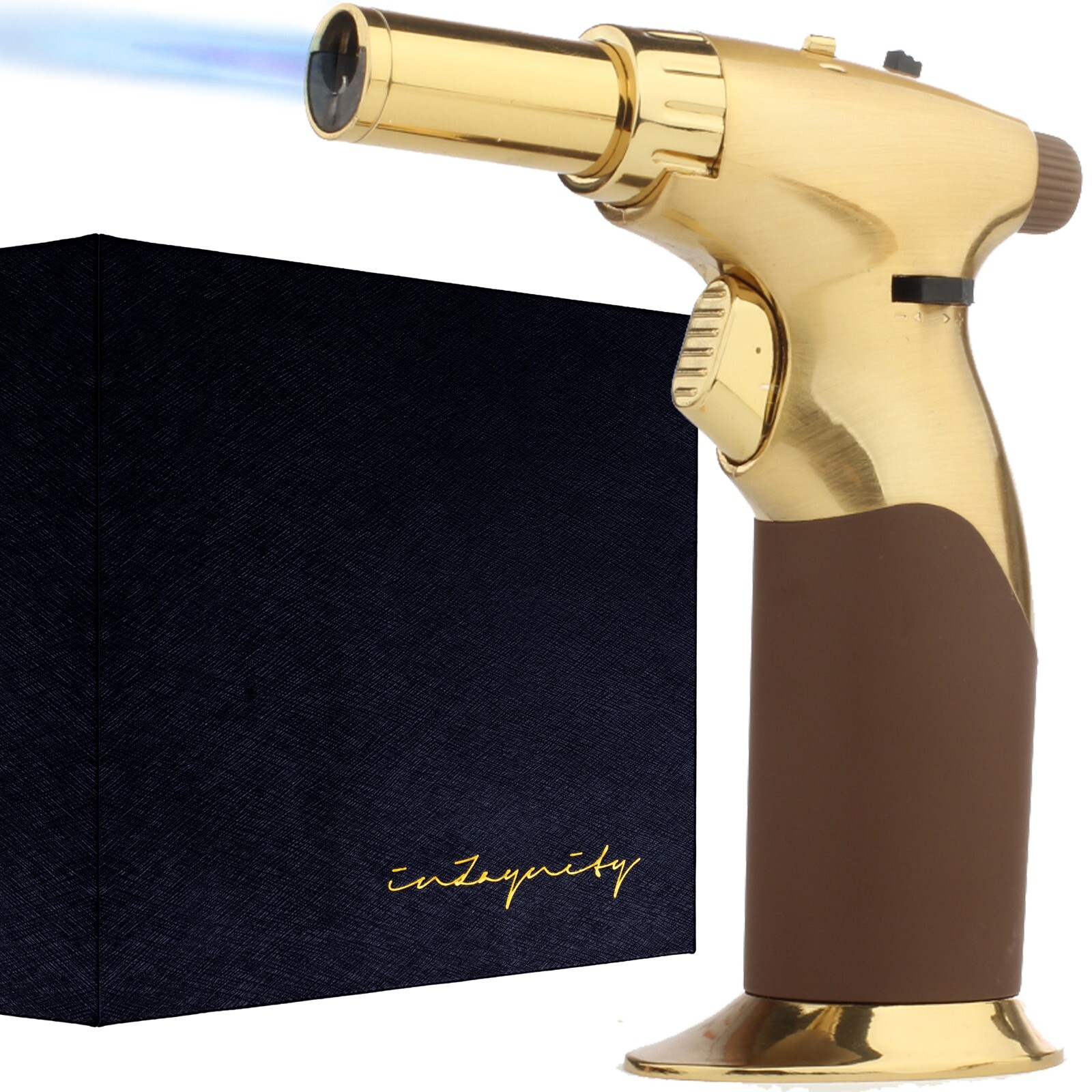 inZaynity-Powerful Butane TORCH & LIGHTER,Culinary Torch,Cooking,Soldering,Cigar