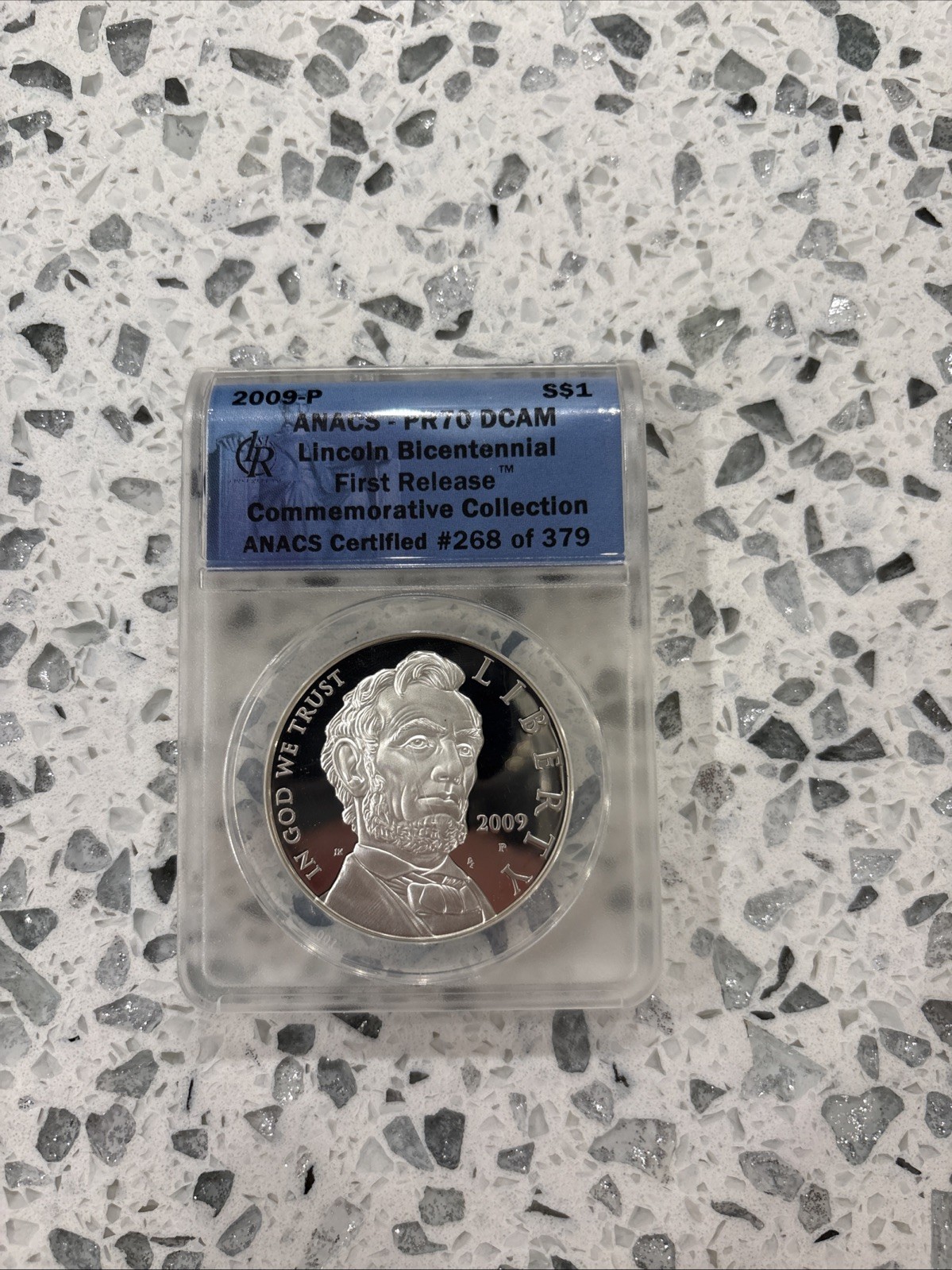 2009-P ANACS PR70 DCAM Lincoln Bicentennial First Release 268 / 379 1$