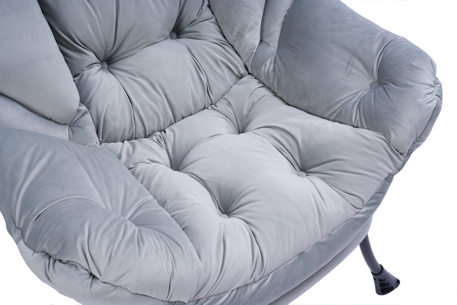 Living Room Chairs Modern Cotton Fabric Lazy Chair, Accent Contemporary