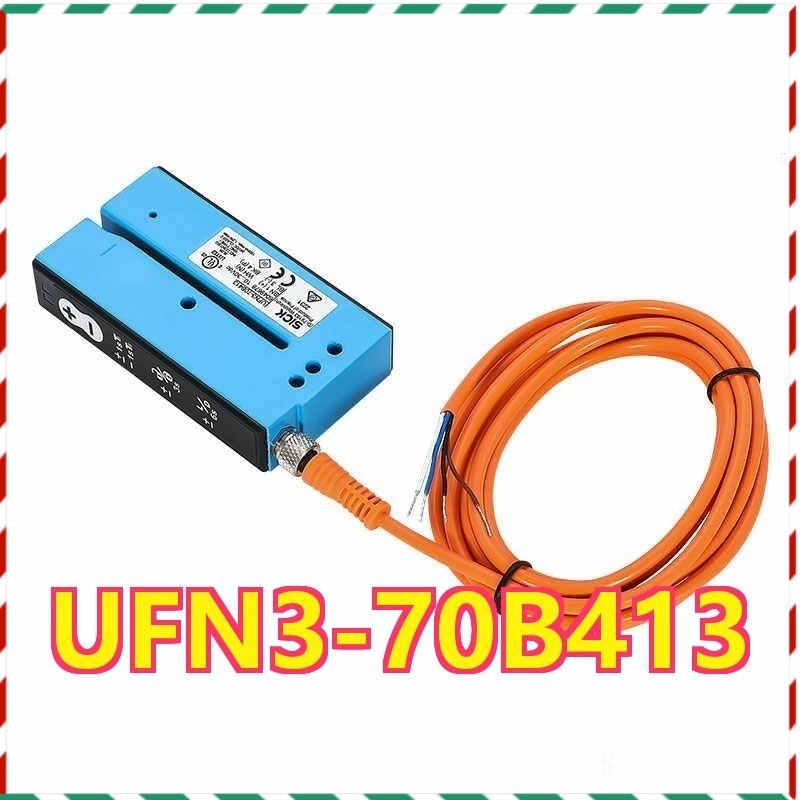 UFN3-70B413 Domestic Fork Sensor Slot Ultrasonic Detector 2-M Cable for SICK