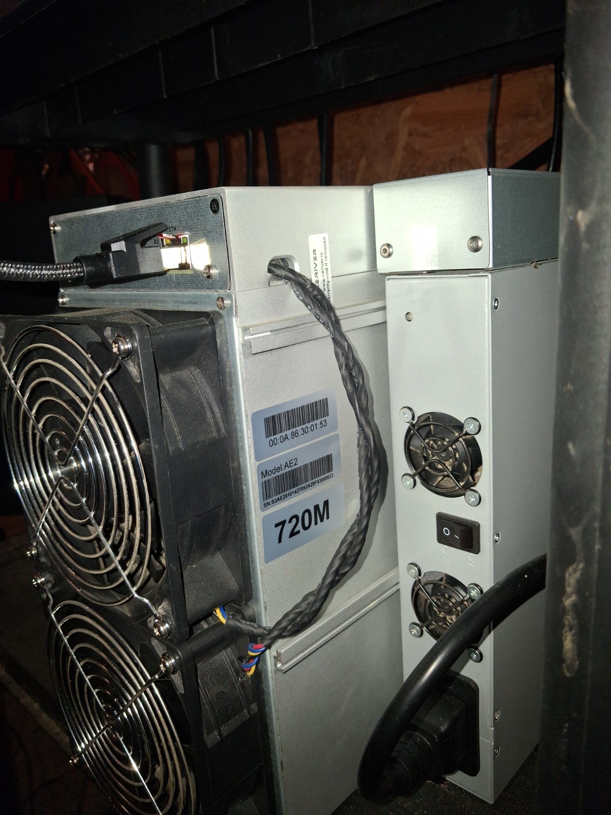 Aleo Miner ICERIVER AE2  – 720MH/s NO TARIFFS