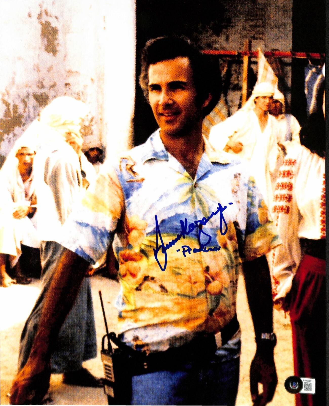 Howard Kazanjian Indiana Jones Raiders Producer Signed & Insc 11x14 Photo BAS