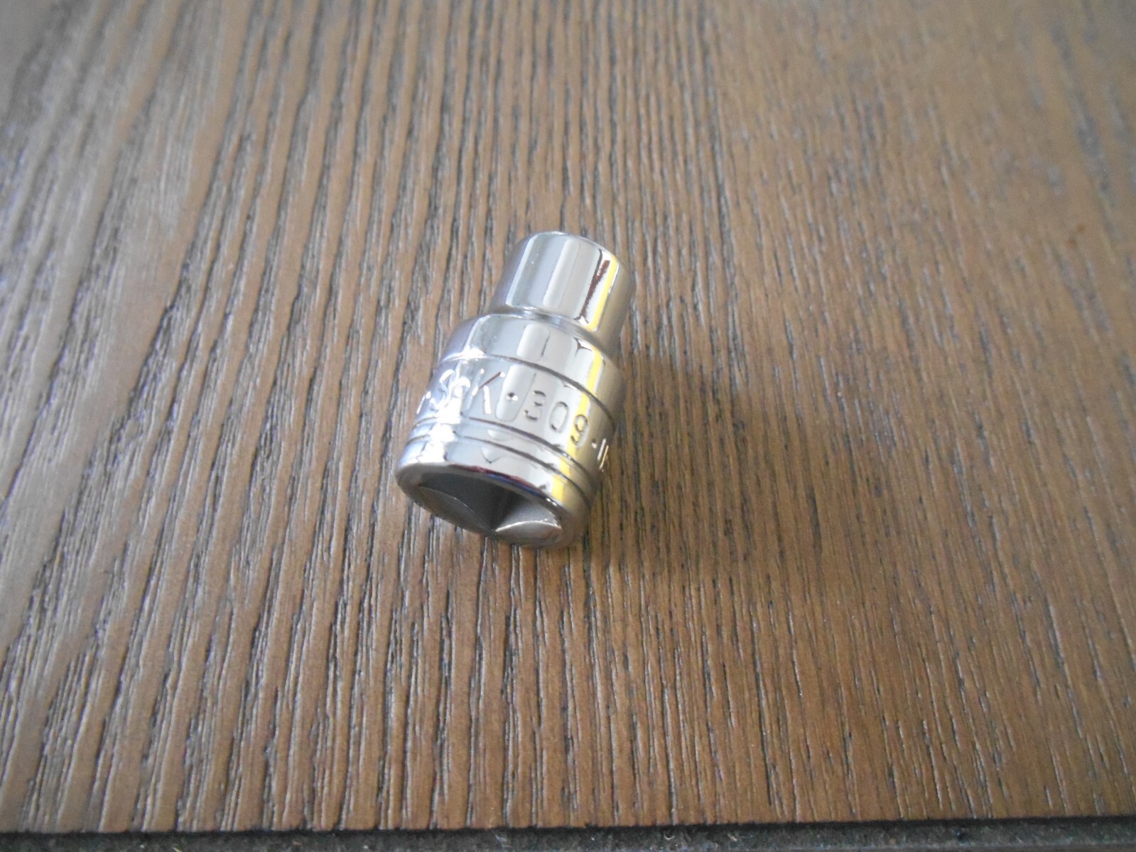SK Hand Tools 309 3/8" Dr. 9mm 6pt Standard Metric Chrome Socket, USA, New