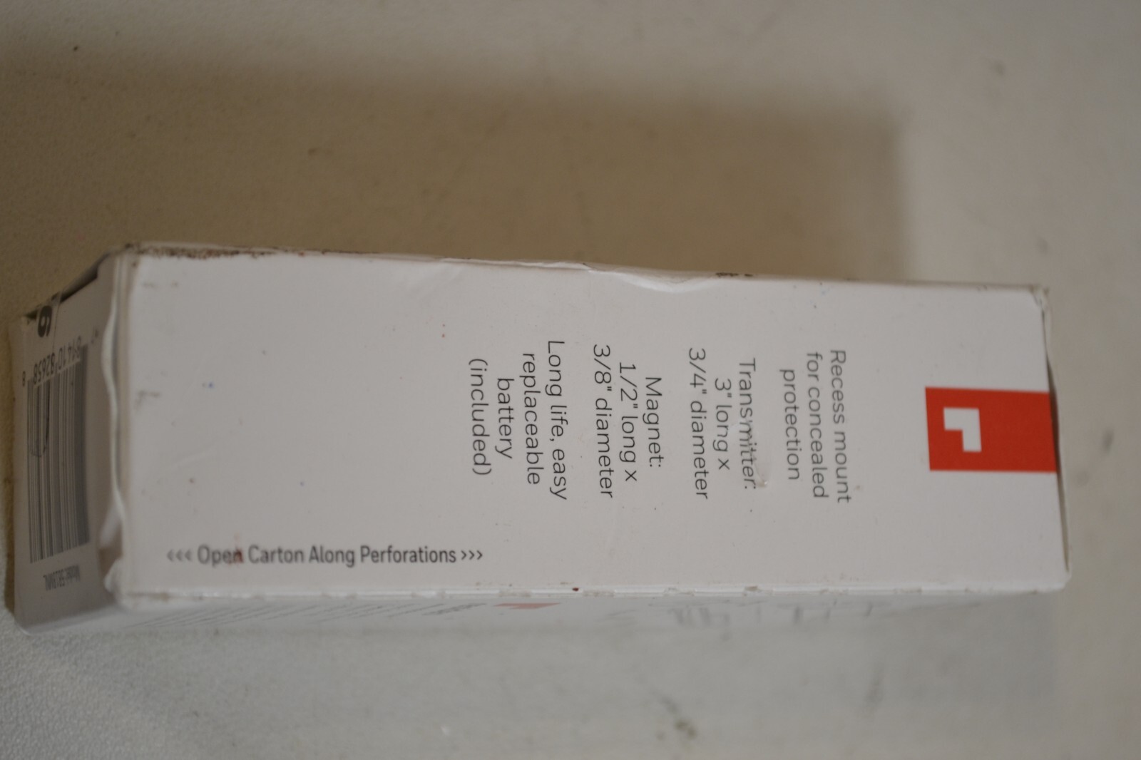 Honeywell 5818MNL Wireless Recessed Door/Window Transmitter