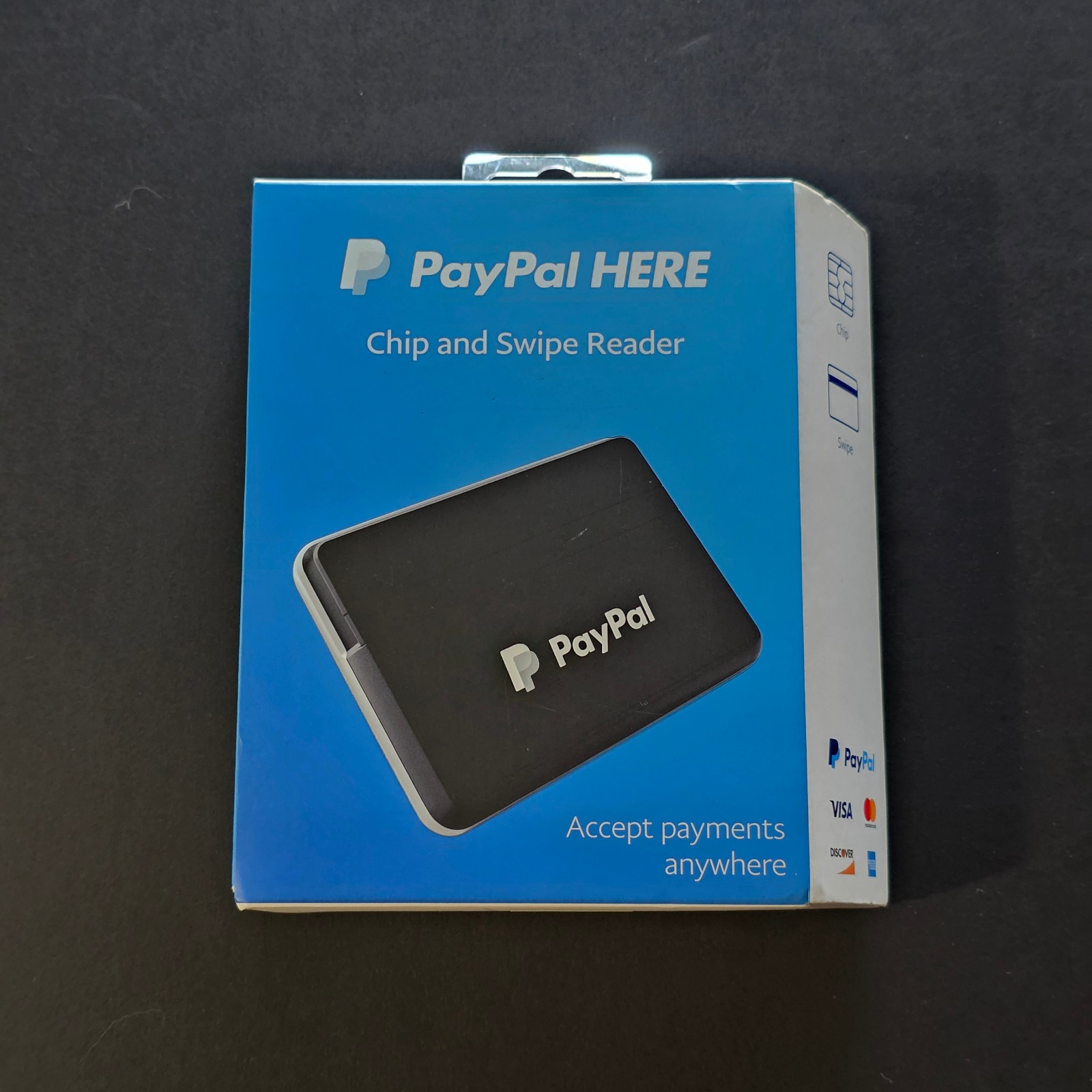PayPal HERE Chip and Swipe Card Reader - Android - Iphone - Play Store - Apple