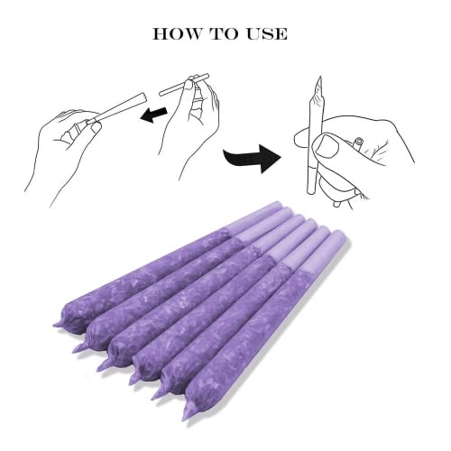Purple Pre Rolled Cones | Classic King Size |100...