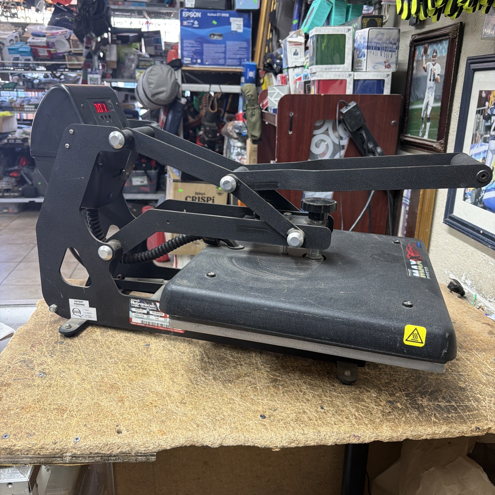 2016 Stahls Hotronix The Maxx Press Thermal Transfer Press