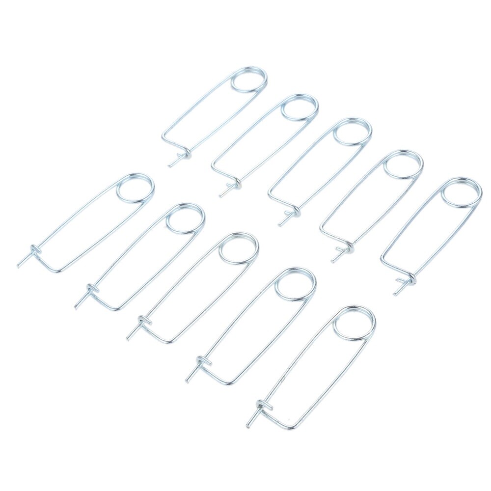 9 Size Brooch Shape Cotter Pins Hitch Locking Clip for Car Trailer Truck Boat RV