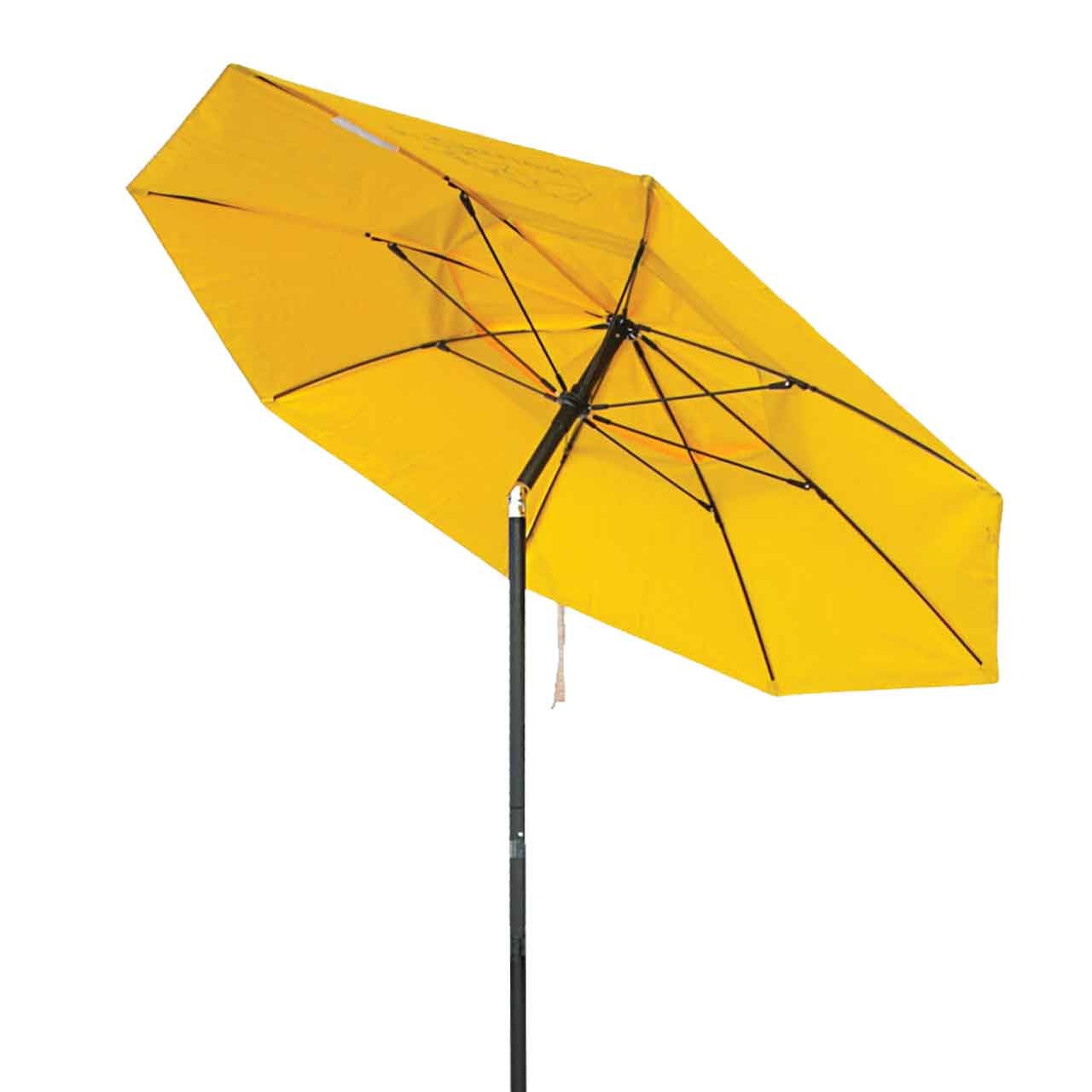 Black Stallion UB100 Flame-Resistant Industrial Umbrella Yellow