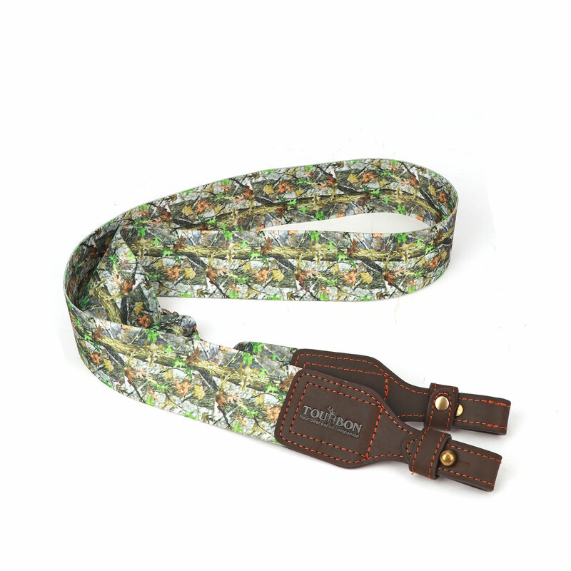 Tourbon Gun Sling Rifle Carry Strap Adjustable Shoulder Strap in Camo