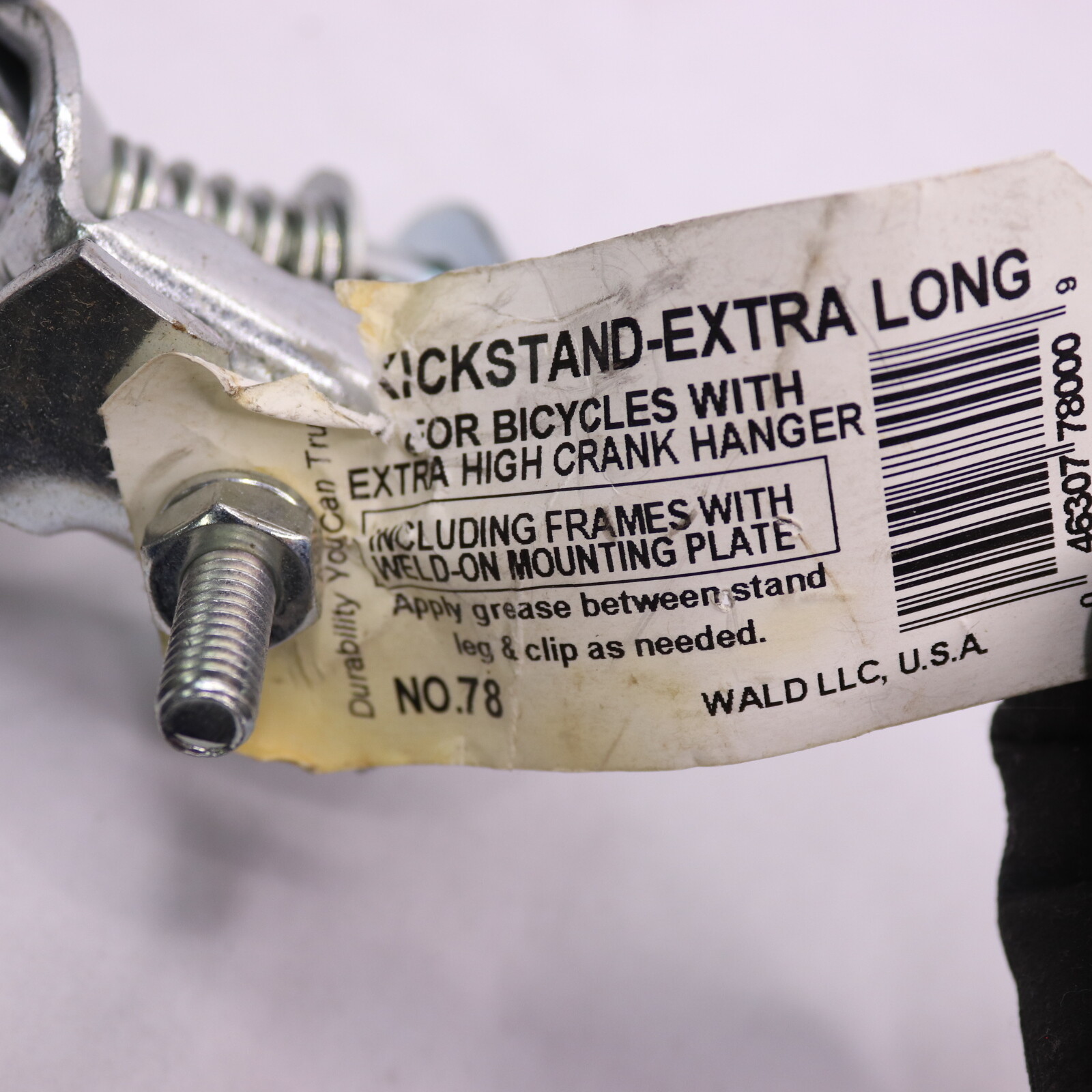 Universal Extra Long Kickstand Silver 78-26" 78