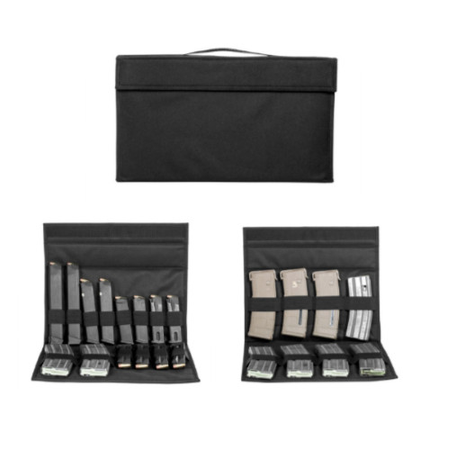 VISM Military Police Hunting Rifle Pistol Range Bag Magazine Wallet Pouch Black