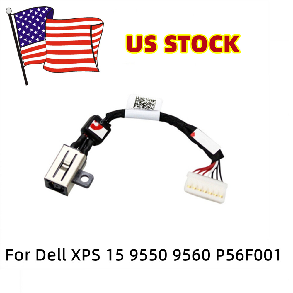 DC Power Jack Charging Port For Dell XPS 15 7590 9530 9570 9550 DC30100X200 New