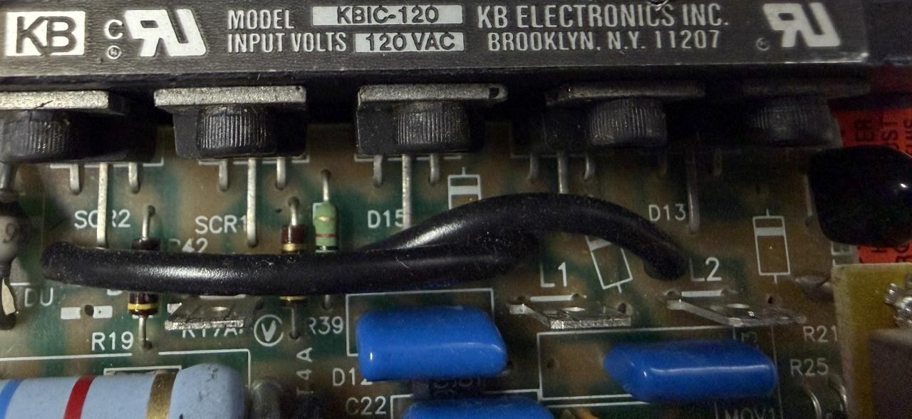 KB Electronics KBIC-120 DC Motor Speed Control Drive 120VAC Input