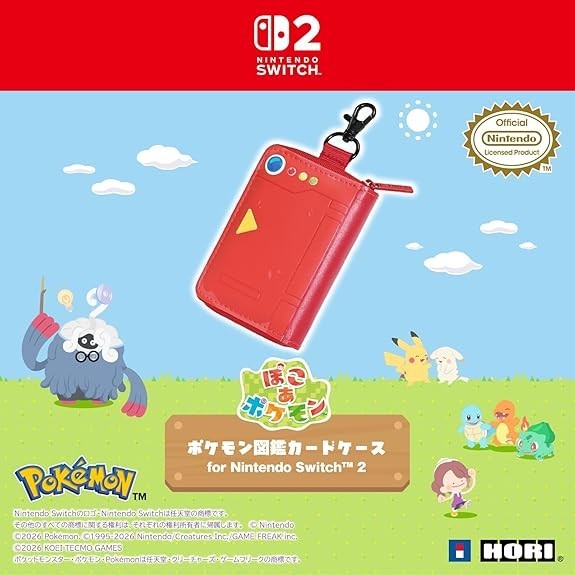Nintendo Switch 2 Pokedex Game Card Case Pokemon Ditto HORI Official Japan PSL