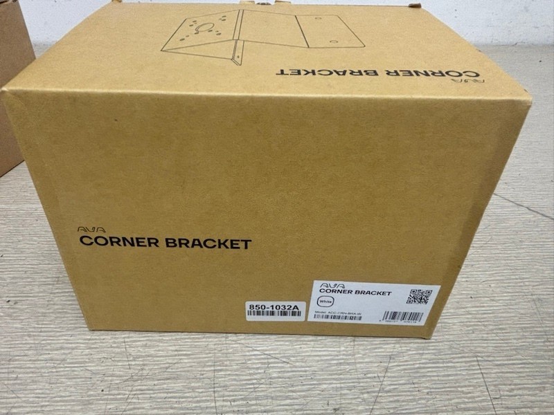 Ava Corner Bracket for Quad Camera - White ACC-CRN-BRA-W | New