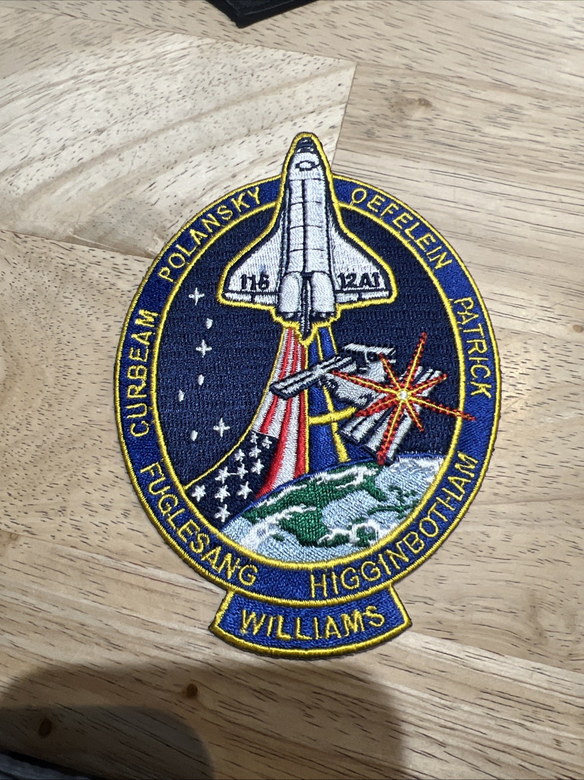 NASA Space Shuttle Discovery STS-116 Mission Patch 12A.1 Spacehab