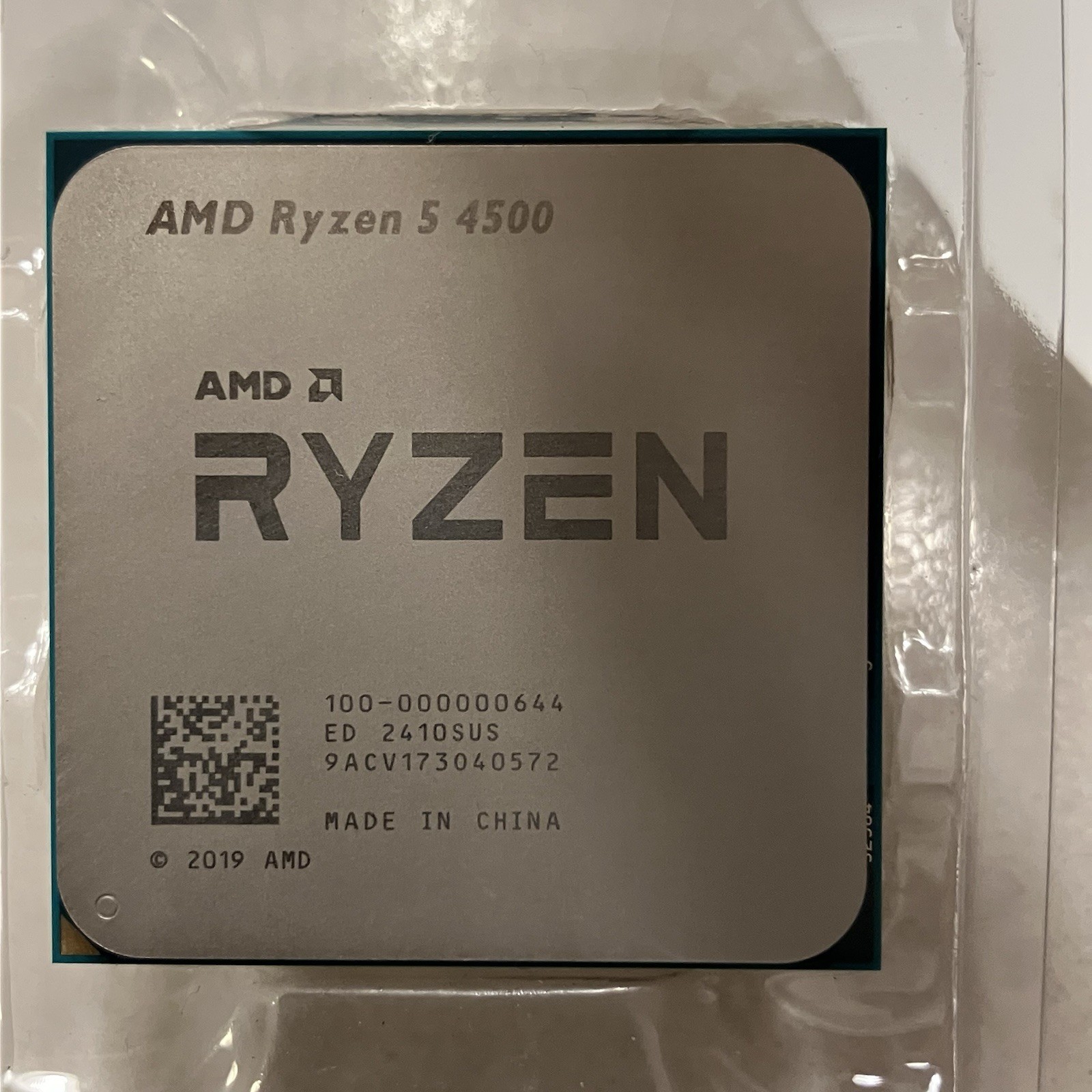 AMD Ryzen 5 4500 4.1 GHz Turbo AM4 cpu tested