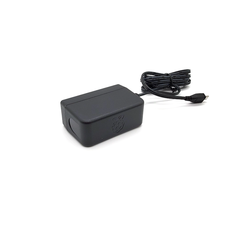Official Raspberry Pi 5V/2.5A Power Supply for Raspberry Pi 3 B / B+ (UL Listed)