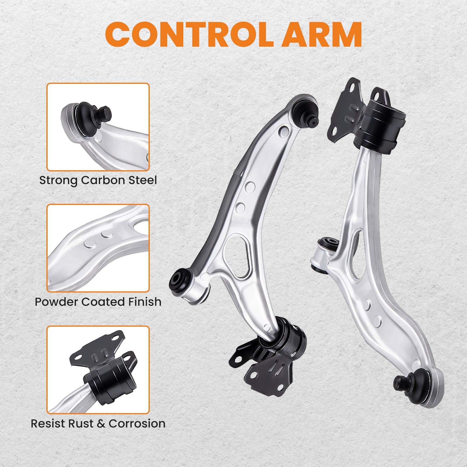 2pcs Front Lower Control Arm Ball Joints for 2012 2013-2018 Ford Focus C-Max