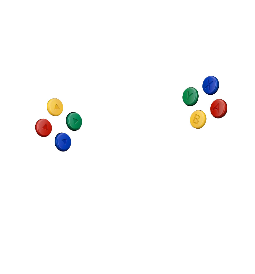 Multicolor ABXY Directional Buttons for Switch 2 Joy Cons