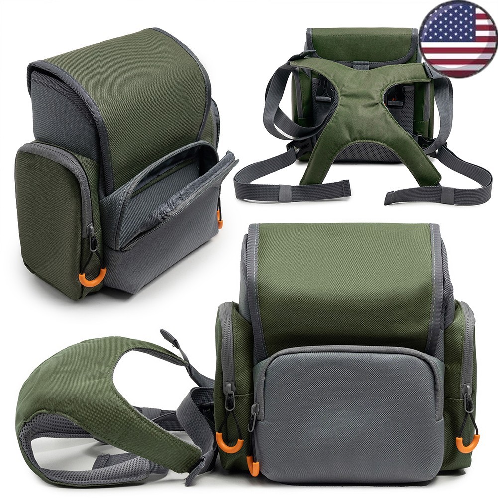 Binocular Harness Chest Pack, Bino Case with Rangefinder Pouch, Bino Harness US