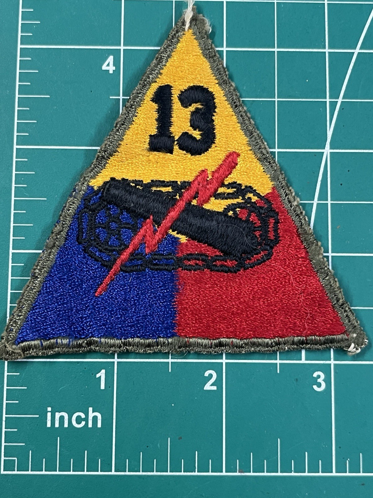 WWII 13th Armored Patch